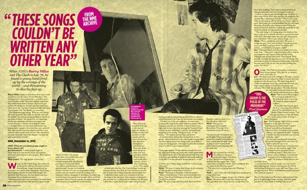NME with my images of The Clash